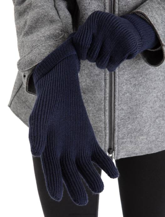 Icebreaker uniseks Merino Rixdorf-handschoenenmiddernacht marine XXNJ468 accessoires