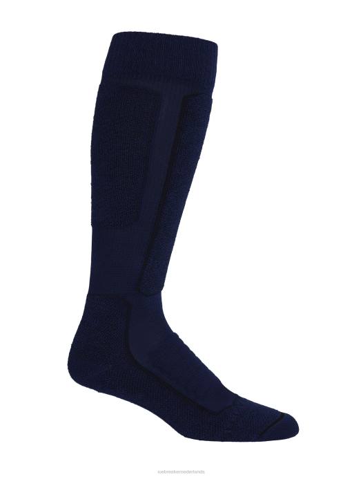 Icebreaker Heren merino ski+ medium over de kuit sokkenkoningsblauw/zwart XXNJ460 accessoires