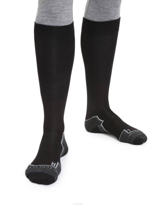 Icebreaker Heren merino ski+ ultralichte kuitsokkenzwart XXNJ296 accessoires