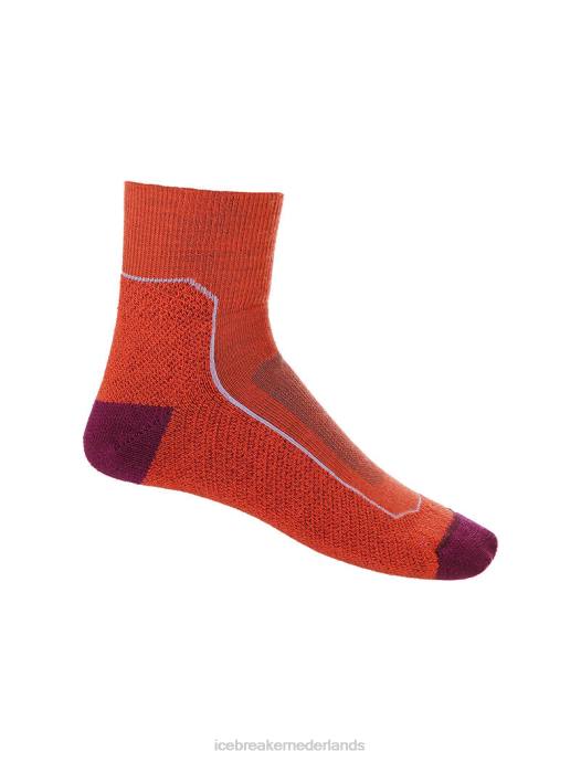 Icebreaker vrouwen merino hike+ lichte minisokkenlevendige aardheide/gobes XXNJ757 accessoires