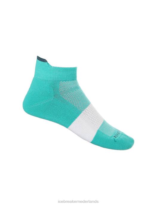 Icebreaker vrouwen merino multisport lichte microsokkenfrisse/groene glorie XXNJ761 accessoires