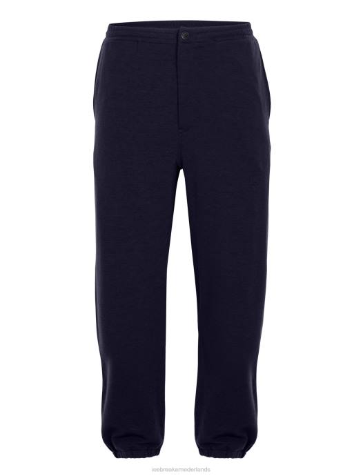 Icebreaker Heren echte fleece merino dalston joggingbroekmiddernacht marine XXNJ407 kleding