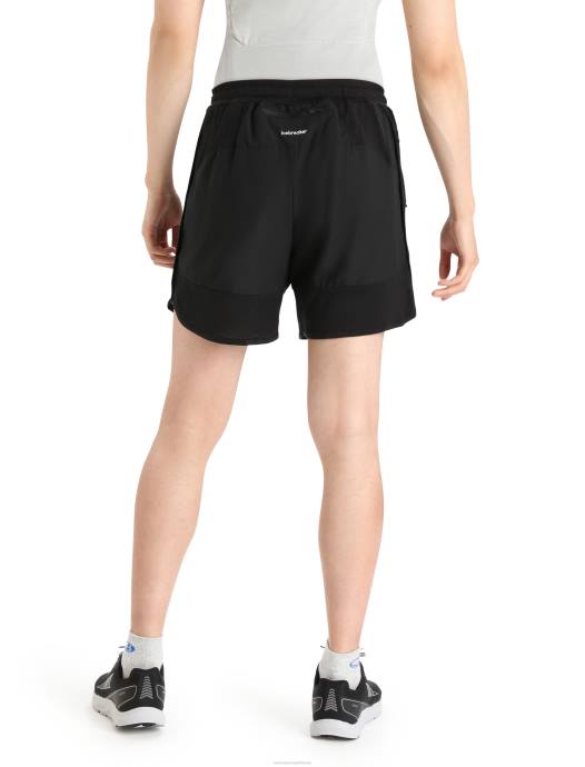 Icebreaker Heren zoneknit merino shortzwart XXNJ249 kleding