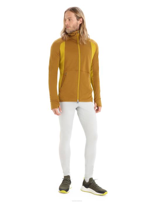 Icebreaker Heren Merino 200 sonebula thermische leggingether/stil goud XXNJ433 kleding