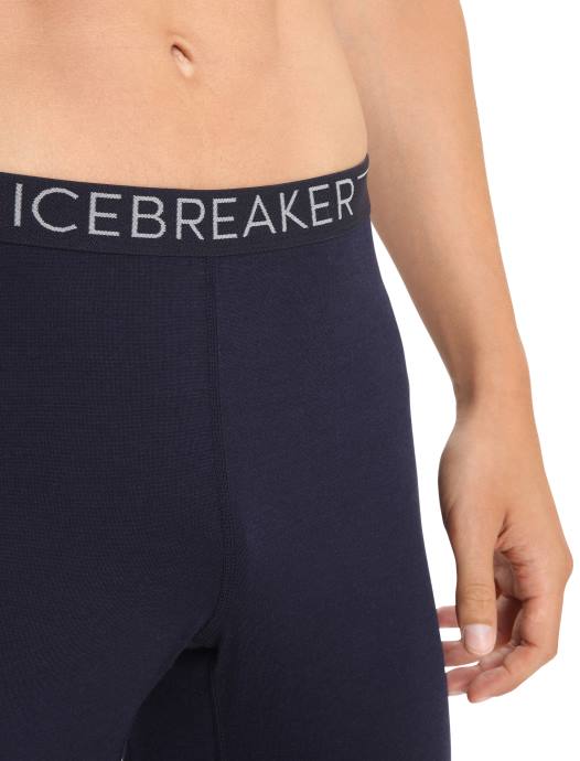 Icebreaker Heren Merino 200 sonebula thermische leggingmiddernacht marine/sneeuw XXNJ176 kleding