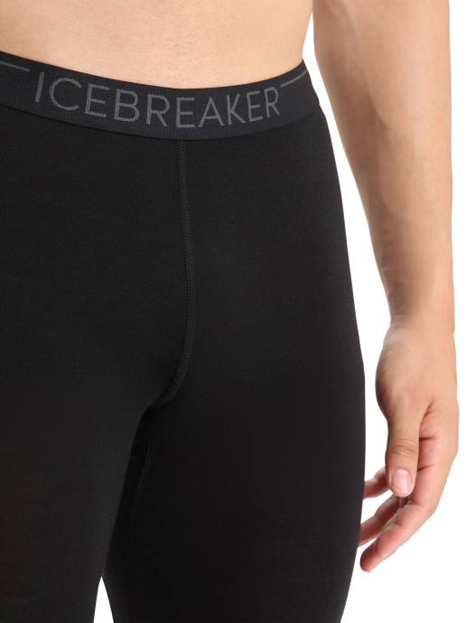 Icebreaker Heren bodyfitzone merino 150 zone thermische leggingzwart XXNJ346 kleding