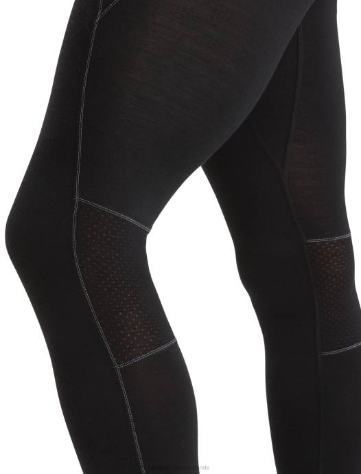 Icebreaker Heren bodyfitzone merino 150 zone thermische leggingzwart XXNJ346 kleding