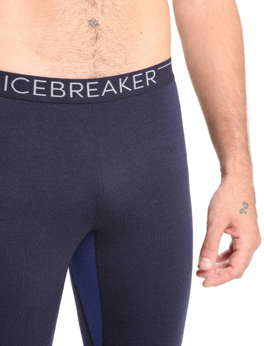 Icebreaker Heren bodyfitzone merino 260 zone thermische leggingmiddernacht marine/koninklijke marine XXNJ345 kleding