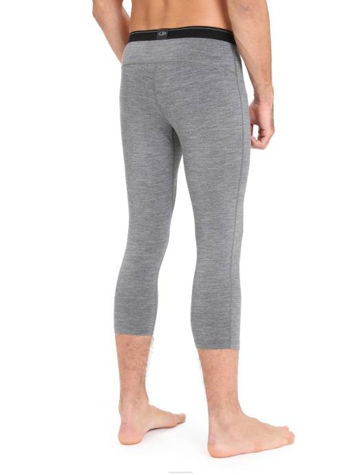 Icebreaker Heren merino 200 oasis 3/4 thermische legginggritsteen heide XXNJ160 kleding