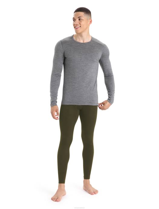 Icebreaker Heren merino 200 oasis legging met gulpladen XXNJ148 kleding