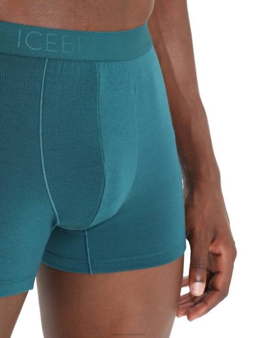 Icebreaker Heren cool-lite merino anatomica boxershortgroene glorie XXNJ104 kleding