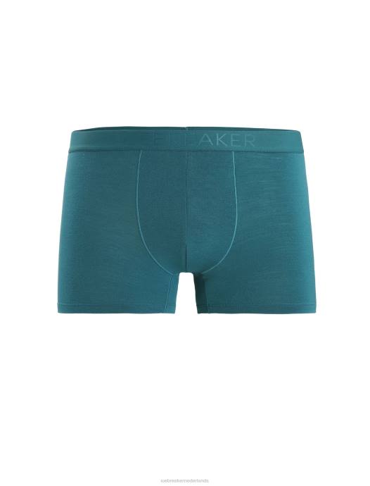 Icebreaker Heren cool-lite merino anatomica boxershortgroene glorie XXNJ104 kleding