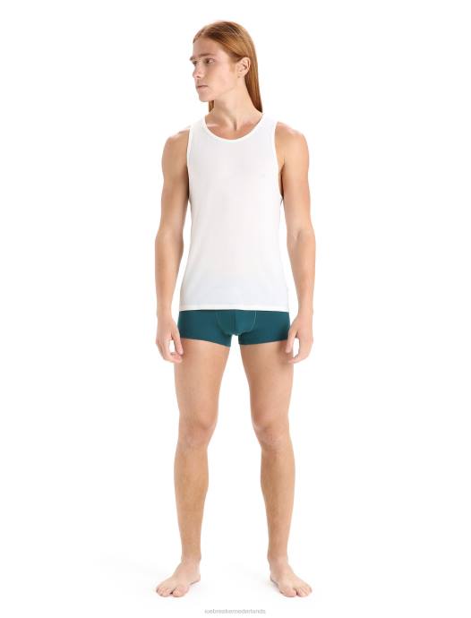 Icebreaker Heren cool-lite merino anatomica boxershortgroene glorie XXNJ117 kleding