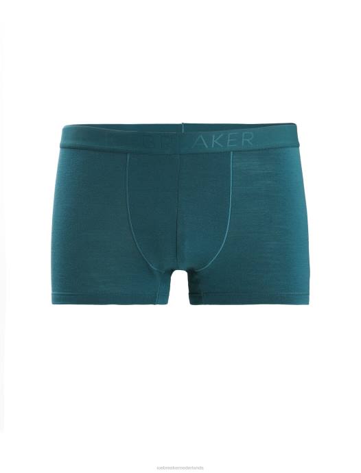 Icebreaker Heren cool-lite merino anatomica boxershortgroene glorie XXNJ117 kleding