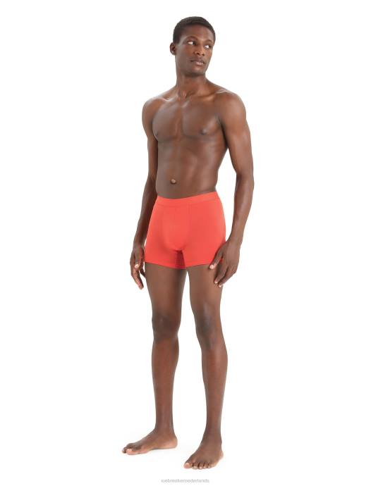 Icebreaker Heren cool-lite merino anatomica boxershortlevendige aarde XXNJ105 kleding