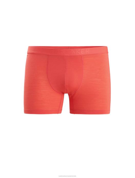 Icebreaker Heren cool-lite merino anatomica boxershortlevendige aarde XXNJ105 kleding