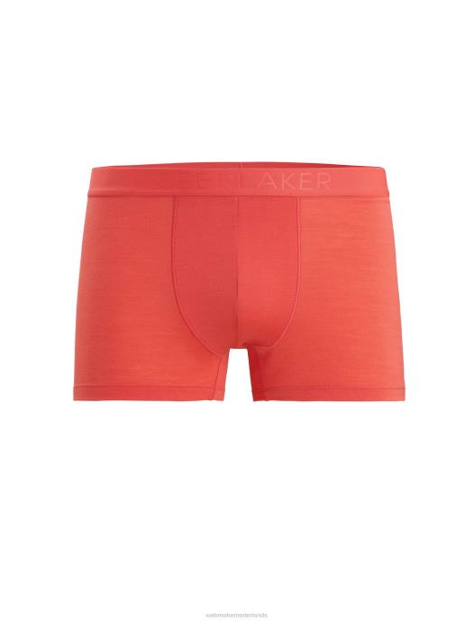 Icebreaker Heren cool-lite merino anatomica boxershortlevendige aarde XXNJ118 kleding