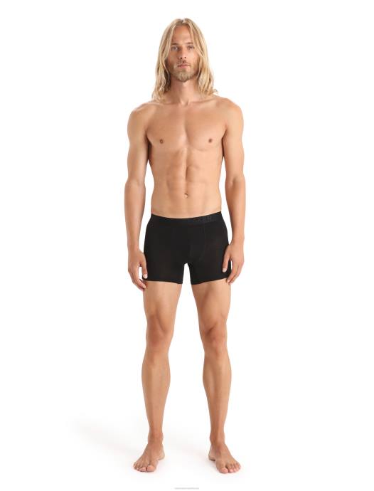 Icebreaker Heren cool-lite merino anatomica boxershortzwart XXNJ101 kleding