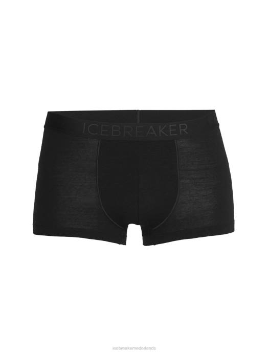 Icebreaker Heren cool-lite merino anatomica boxershortzwart XXNJ114 kleding