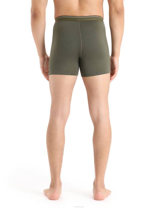 Icebreaker Heren merino anatomica boxershort met gulpladen XXNJ98 kleding