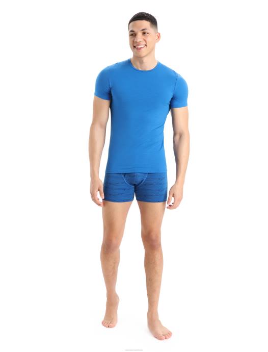 Icebreaker Heren merino anatomica boxershort met gulplazuriet/middernacht marine XXNJ99 kleding