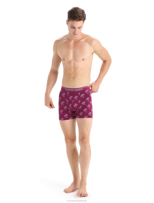 Icebreaker Heren merino anatomica boxershortsga bes XXNJ113 kleding