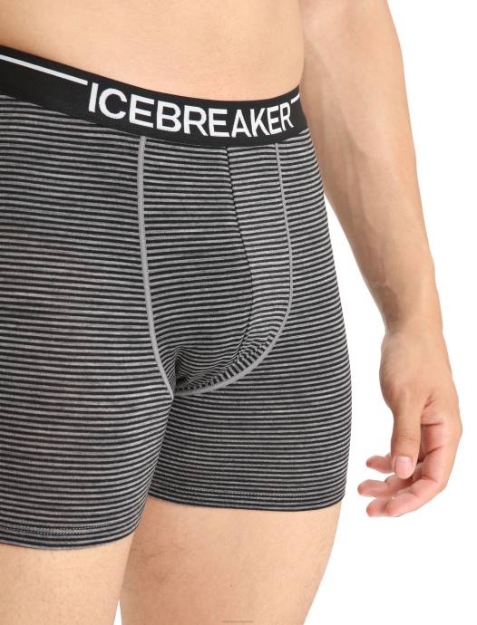 Icebreaker Heren merino anatomica boxershortsgritsteen heide XXNJ109 kleding