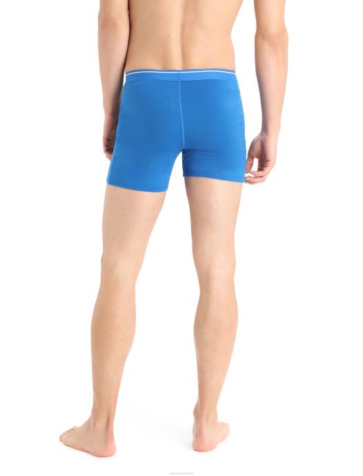 Icebreaker Heren merino anatomica boxershortslazuriet XXNJ111 kleding