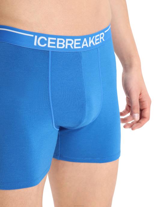 Icebreaker Heren merino anatomica boxershortslazuriet XXNJ111 kleding