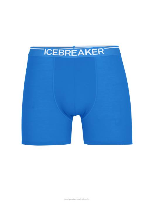 Icebreaker Heren merino anatomica boxershortslazuriet XXNJ111 kleding