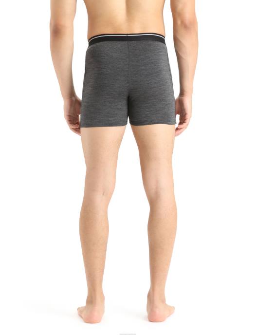 Icebreaker Heren merino anatomica boxershortsstraal heide XXNJ107 kleding