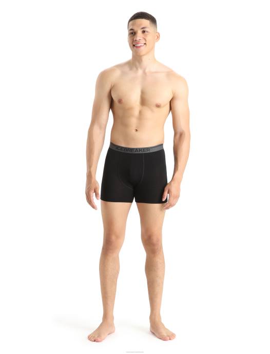 Icebreaker Heren merino anatomica boxershortszwart XXNJ106 kleding