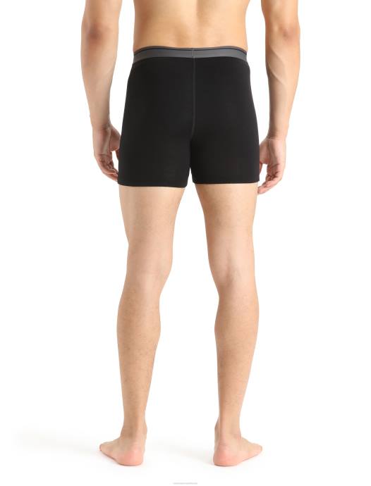 Icebreaker Heren merino anatomica boxershortszwart XXNJ106 kleding