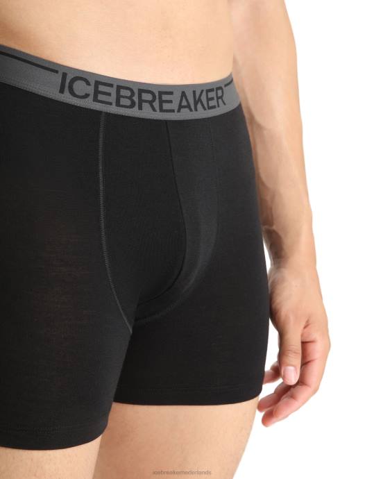 Icebreaker Heren merino anatomica boxershortszwart XXNJ106 kleding