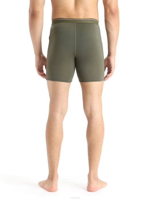 Icebreaker Heren merino anatomica lange boxershortladen XXNJ132 kleding