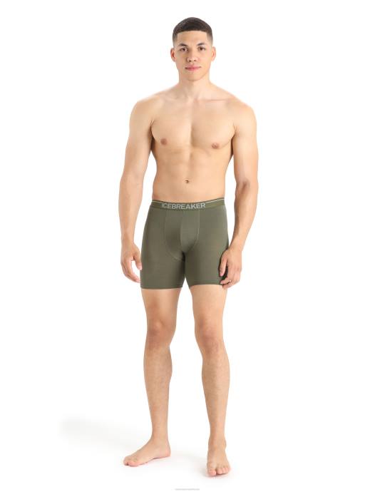 Icebreaker Heren merino anatomica lange boxershortladen XXNJ132 kleding