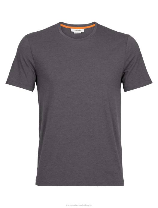 Icebreaker Heren merino centraal klassiek T-shirt met korte mouwenmoesson XXNJ49 kleding