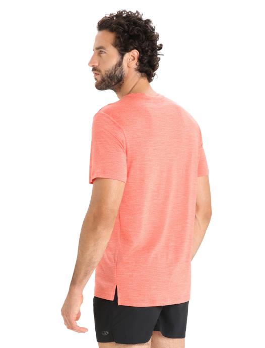 Icebreaker Heren merino sphere ii T-shirt met korte mouwenlevendige aardheide XXNJ8 kleding