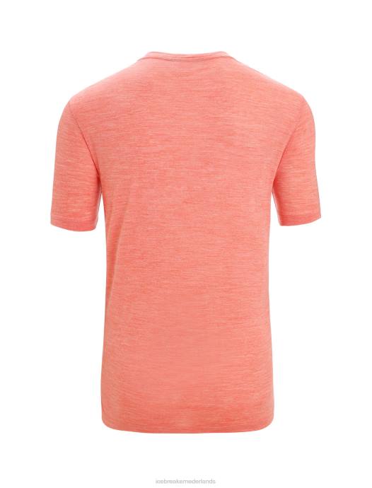 Icebreaker Heren merino sphere ii T-shirt met korte mouwenlevendige aardheide XXNJ8 kleding