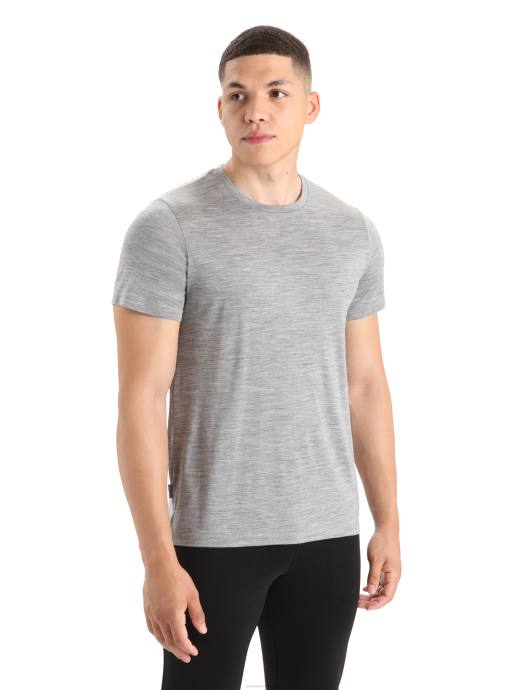 Icebreaker Heren merino sphere ii T-shirt met korte mouwenmetro heide XXNJ4 kleding