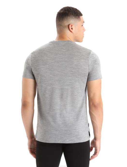 Icebreaker Heren merino sphere ii T-shirt met korte mouwenmetro heide XXNJ4 kleding