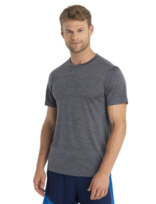 Icebreaker Heren merino sphere ii T-shirt met korte mouwenmiddernacht heide XXNJ5 kleding