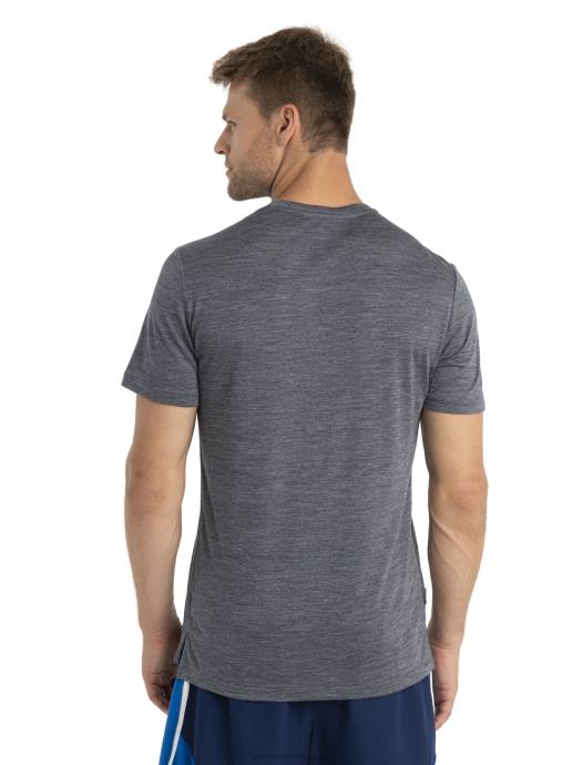 Icebreaker Heren merino sphere ii T-shirt met korte mouwenmiddernacht heide XXNJ5 kleding