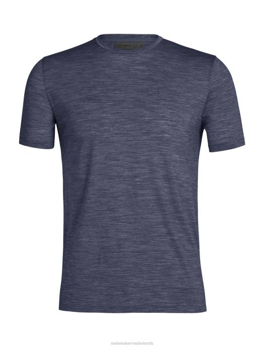 Icebreaker Heren merino sphere ii T-shirt met korte mouwenmiddernacht heide XXNJ5 kleding