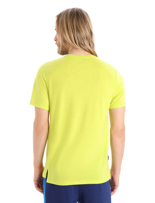 Icebreaker Heren merino sphere ii T-shirt met korte mouwenschijnen XXNJ386 kleding