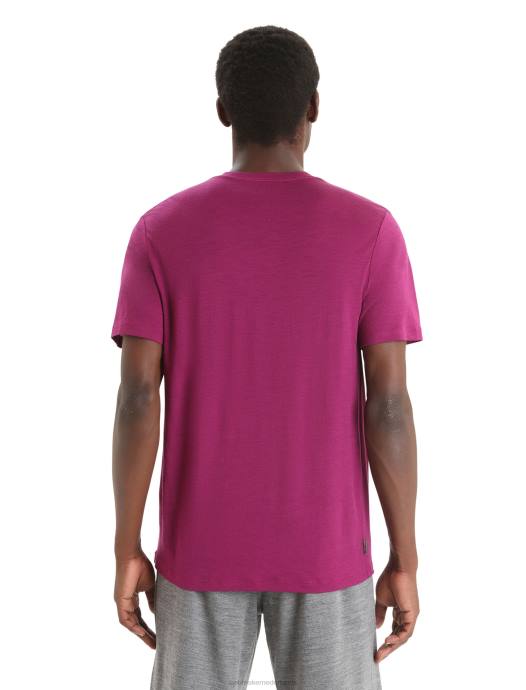 Icebreaker Heren merino tech lite ii T-shirt met korte mouwenga bes XXNJ28 kleding