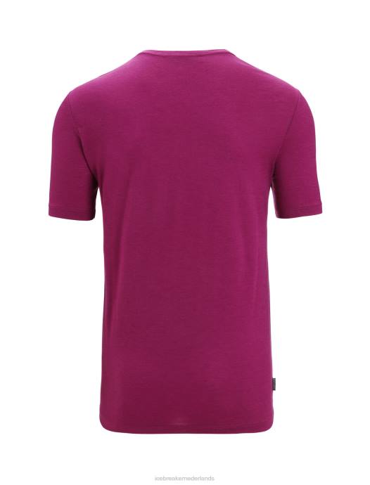 Icebreaker Heren merino tech lite ii T-shirt met korte mouwenga bes XXNJ28 kleding