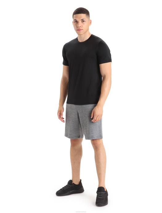 Icebreaker Heren merino tech lite ii T-shirt met korte mouwenzwart XXNJ22 kleding