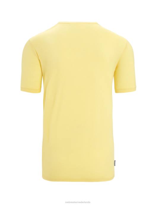 Icebreaker Heren merino tech lite ii t-shirt met korte mouwen naturelzomer XXNJ93 kleding