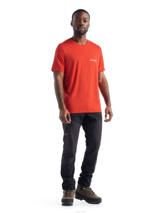 Icebreaker Heren merino tech lite ii t-shirt met korte mouwen van sheeperds cycle clublava XXNJ480 kleding